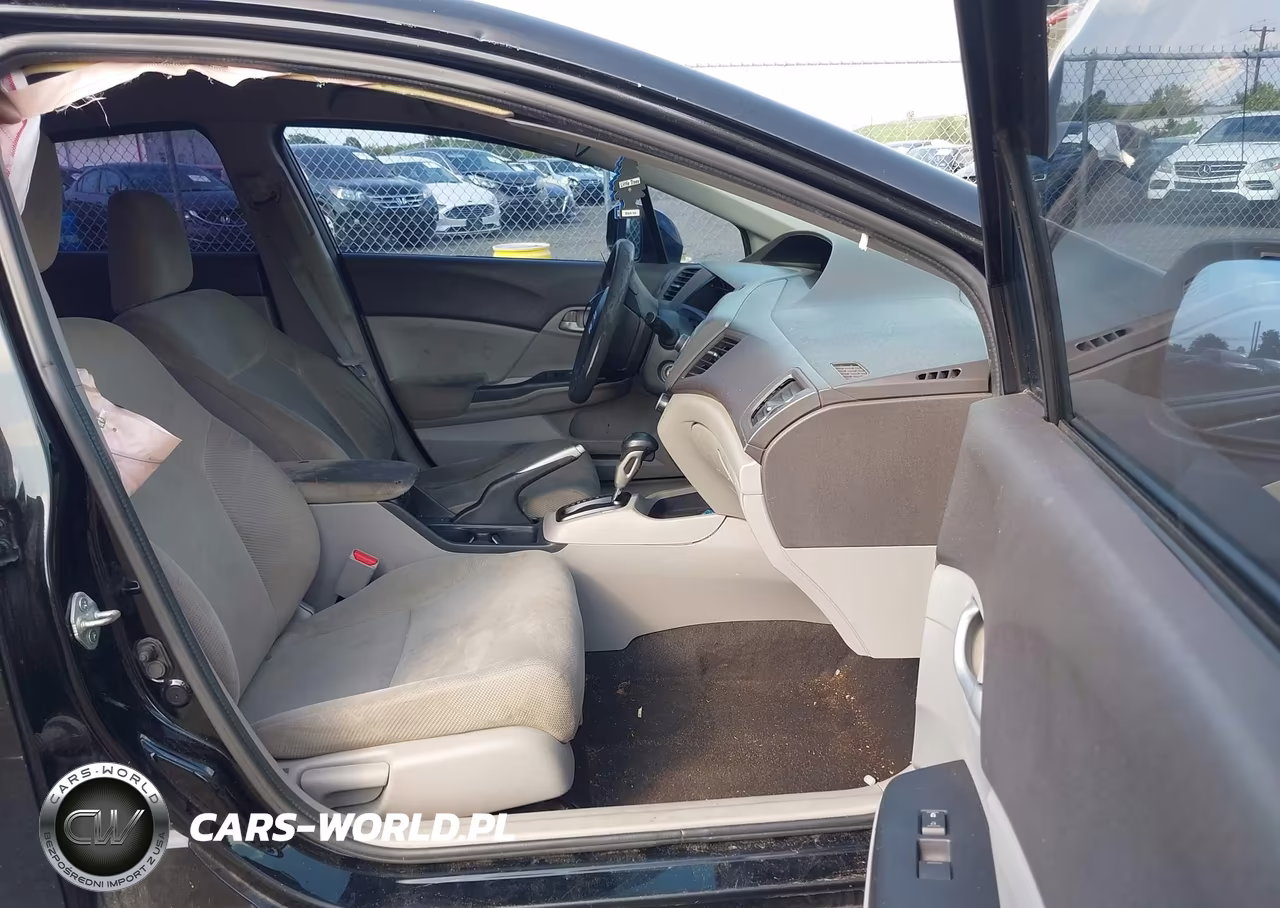 2012 Honda Civic Lx VIN:19XFB2F53CE346039 - 5