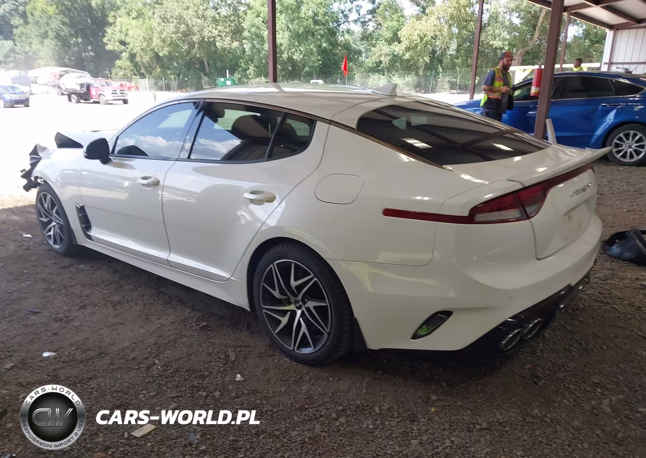 2022 Kia Stinger Gt-Line VIN:KNAE35LD4N6115484 - 3