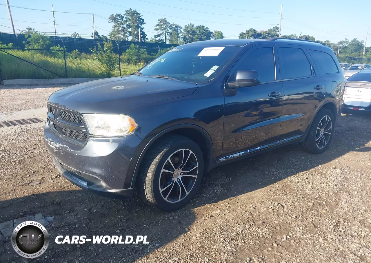2013 Dodge Durango Sxt VIN:1C4RDHAG4DC696856 - 2