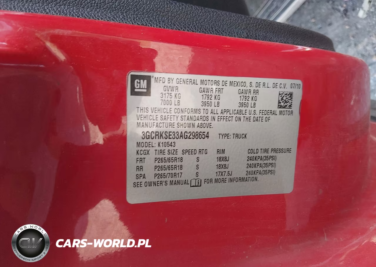 2010 Chevrolet Silverado 1500 Lt VIN:3GCRKSE33AG298654 - 9