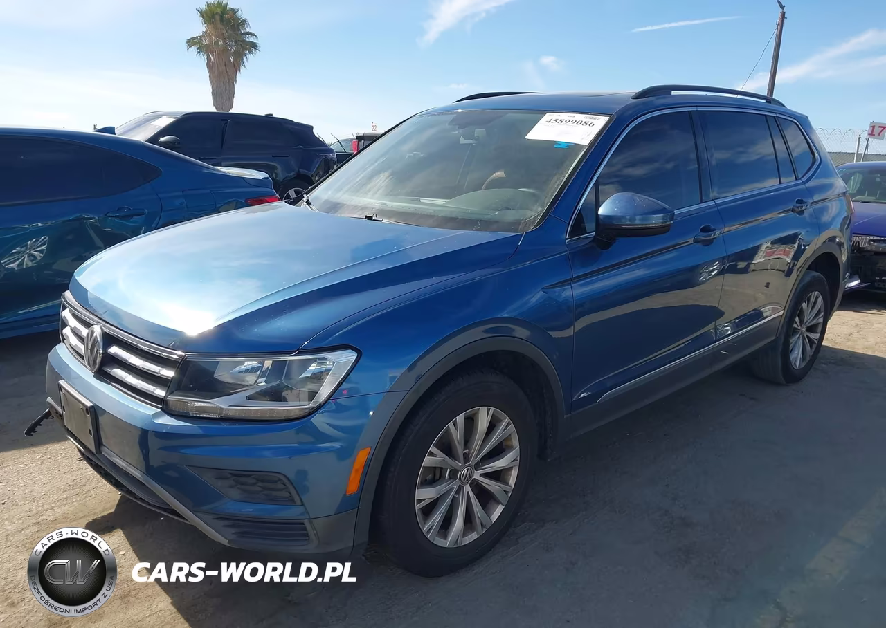 2018 Volkswagen Tiguan 2.0T Se-2.0T Sel VIN:3VV2B7AX7JM101804 - 2