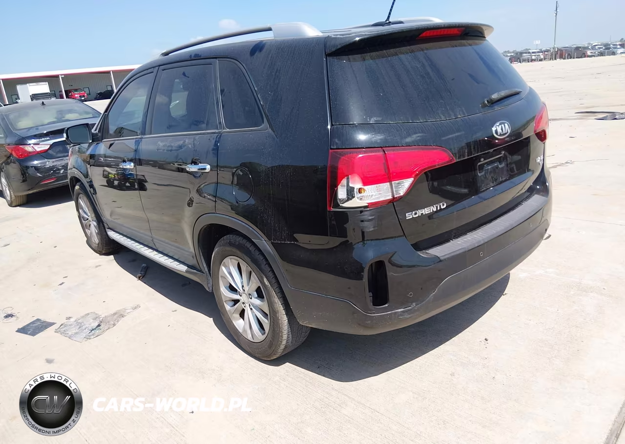 2014 Kia Sorento Ex V6 VIN:5XYKU4A71EG492846 - 3