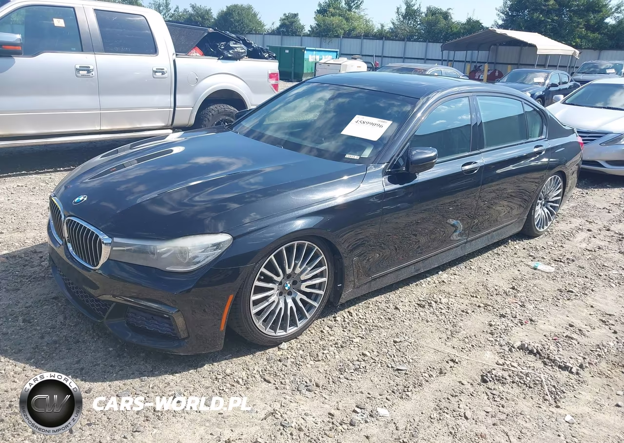 2017 BMW 740I VIN:WBA7E2C54HG739746 - 2