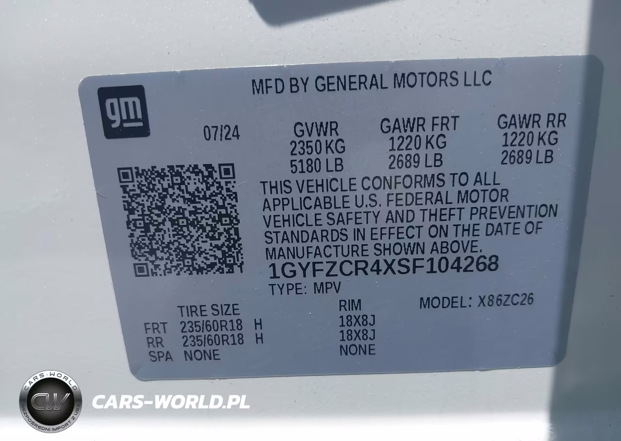 2025 Cadillac Xt4 Fwd Premium Luxury VIN:1GYFZCR4XSF104268 - 9