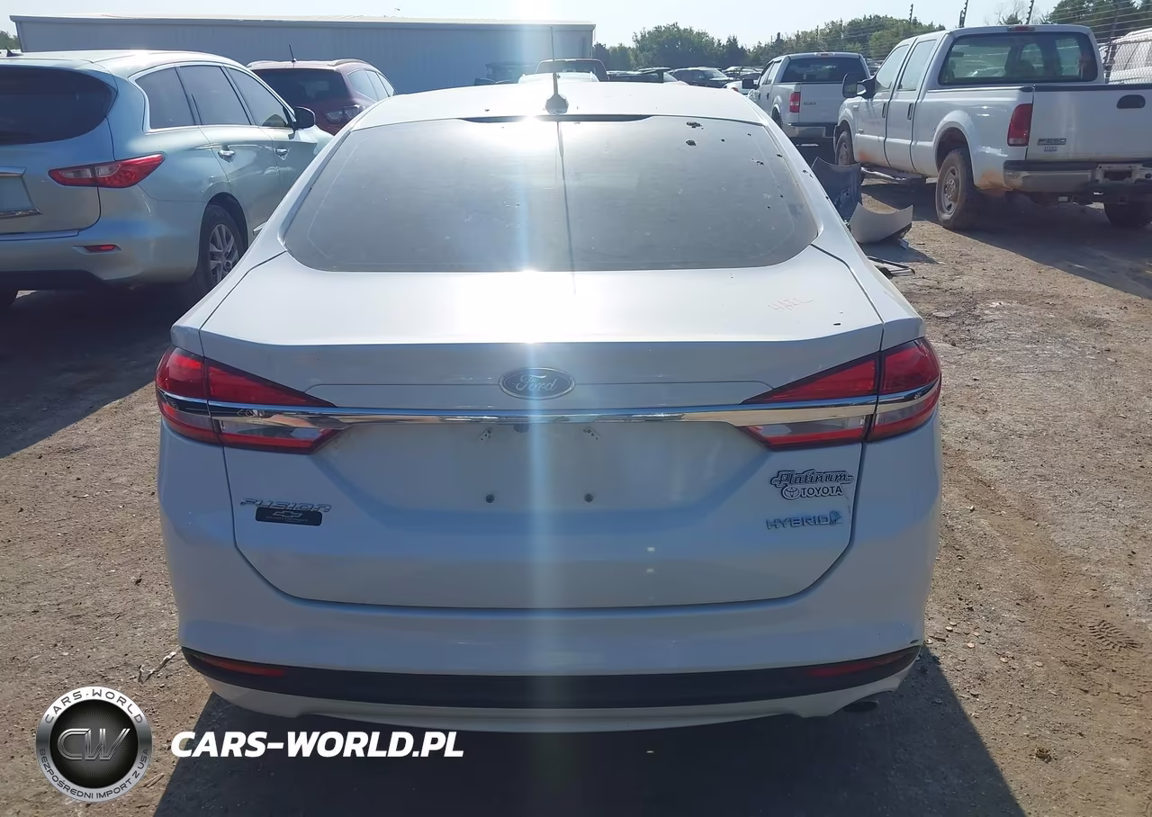 2017 Ford Fusion S Hybrid VIN:3FA6P0UU6HR126934 - 16