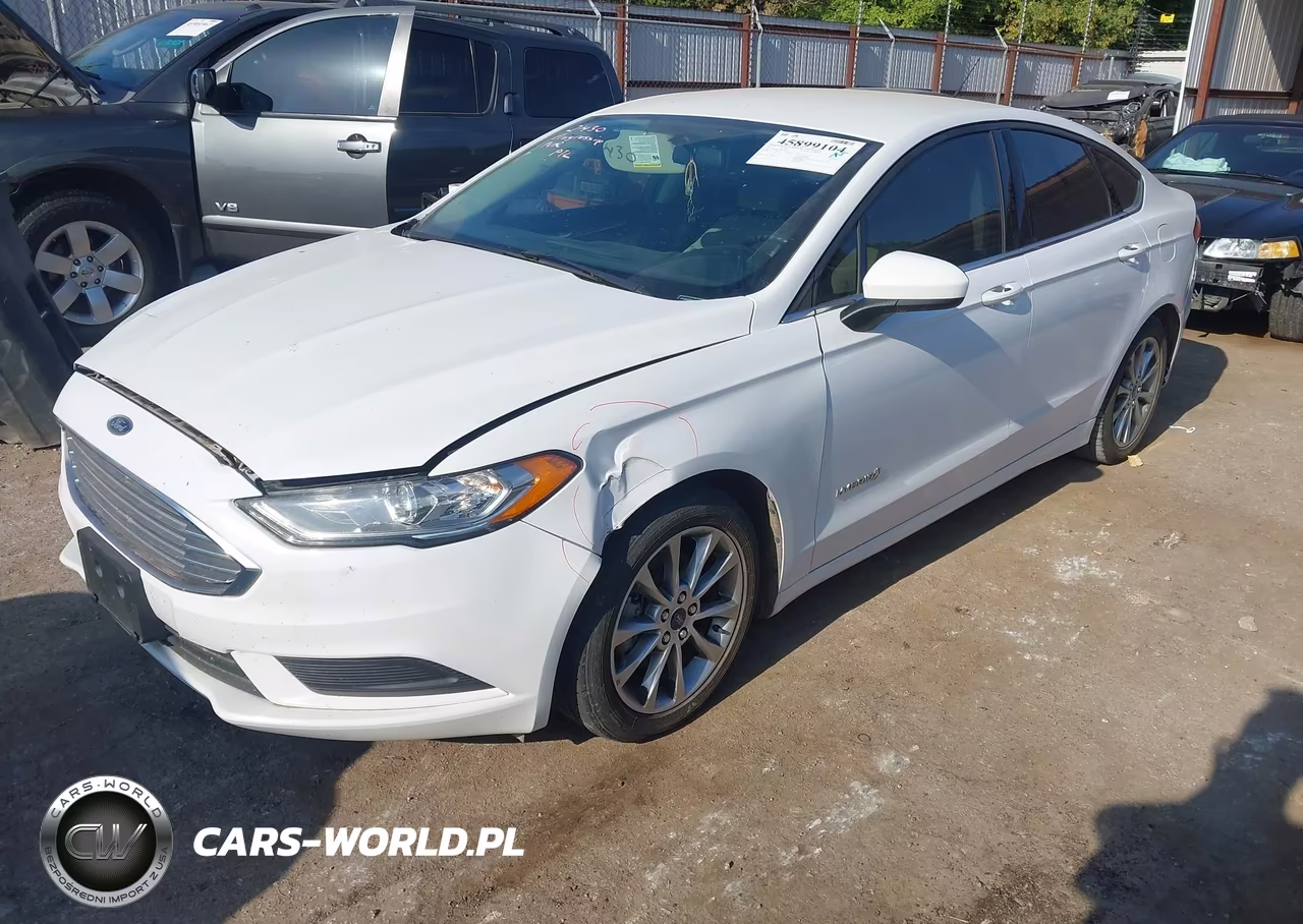 2017 Ford Fusion S Hybrid VIN:3FA6P0UU6HR126934 - 2