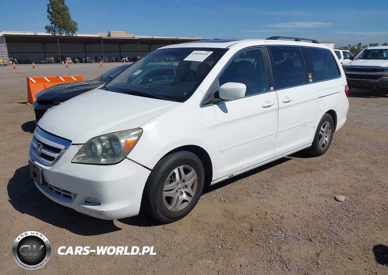 2006 Honda Odyssey Ex-L VIN:5FNRL38756B074266 - 2