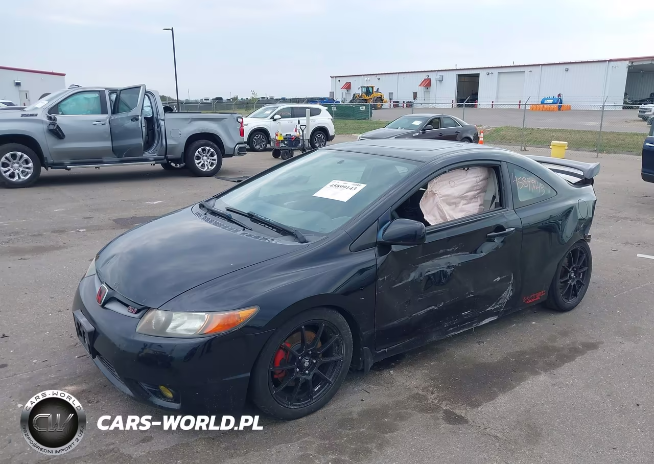 2008 Honda Civic Si VIN:2HGFG215X8H701262 - 2