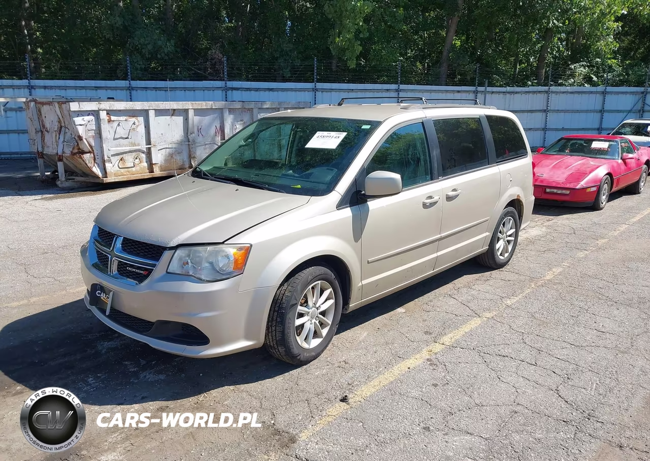 2014 Dodge Grand Caravan Sxt VIN:2C4RDGCG5ER206134 - 2
