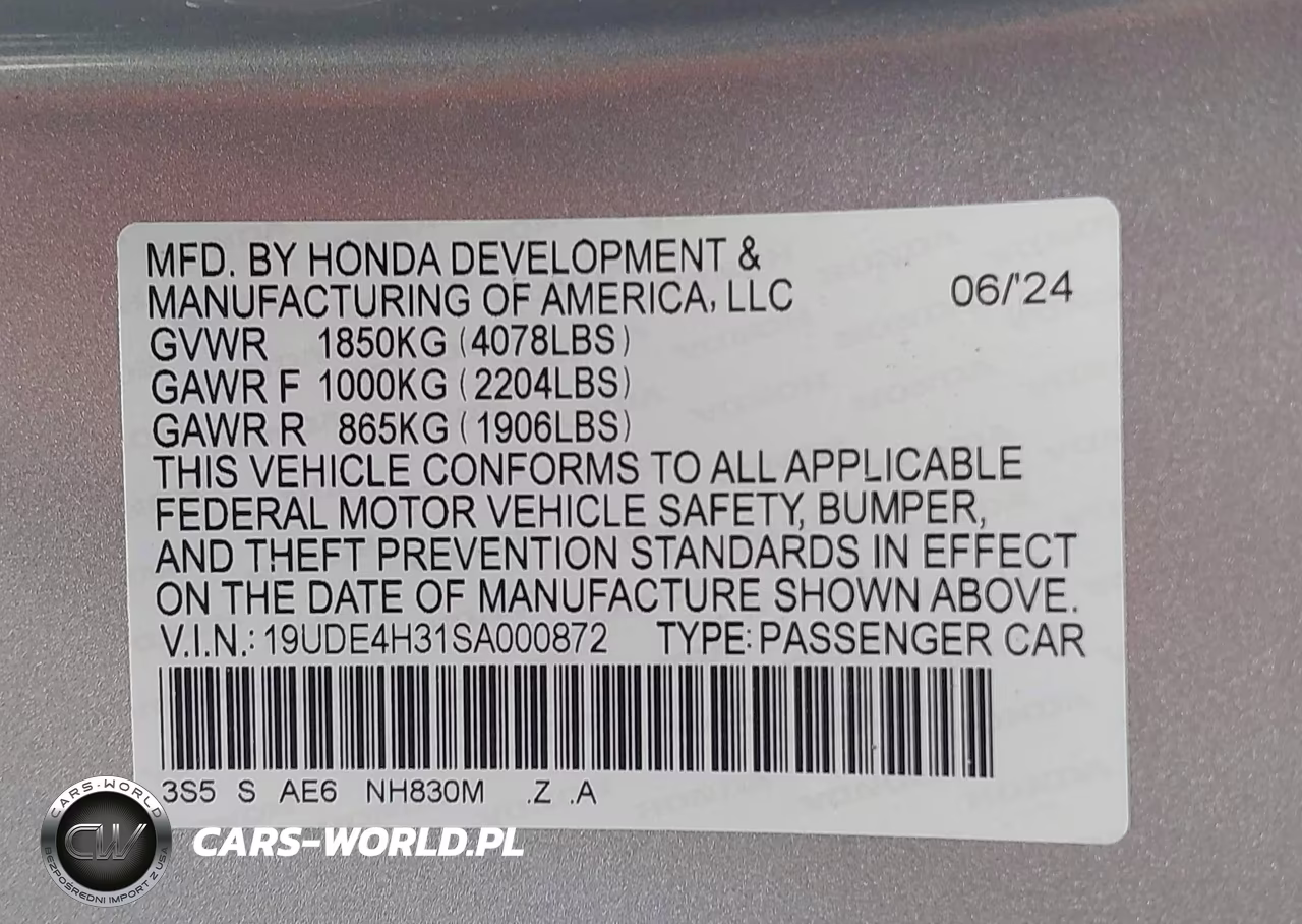 2025 Acura Integra A-Spec VIN:19UDE4H31SA000872 - 9