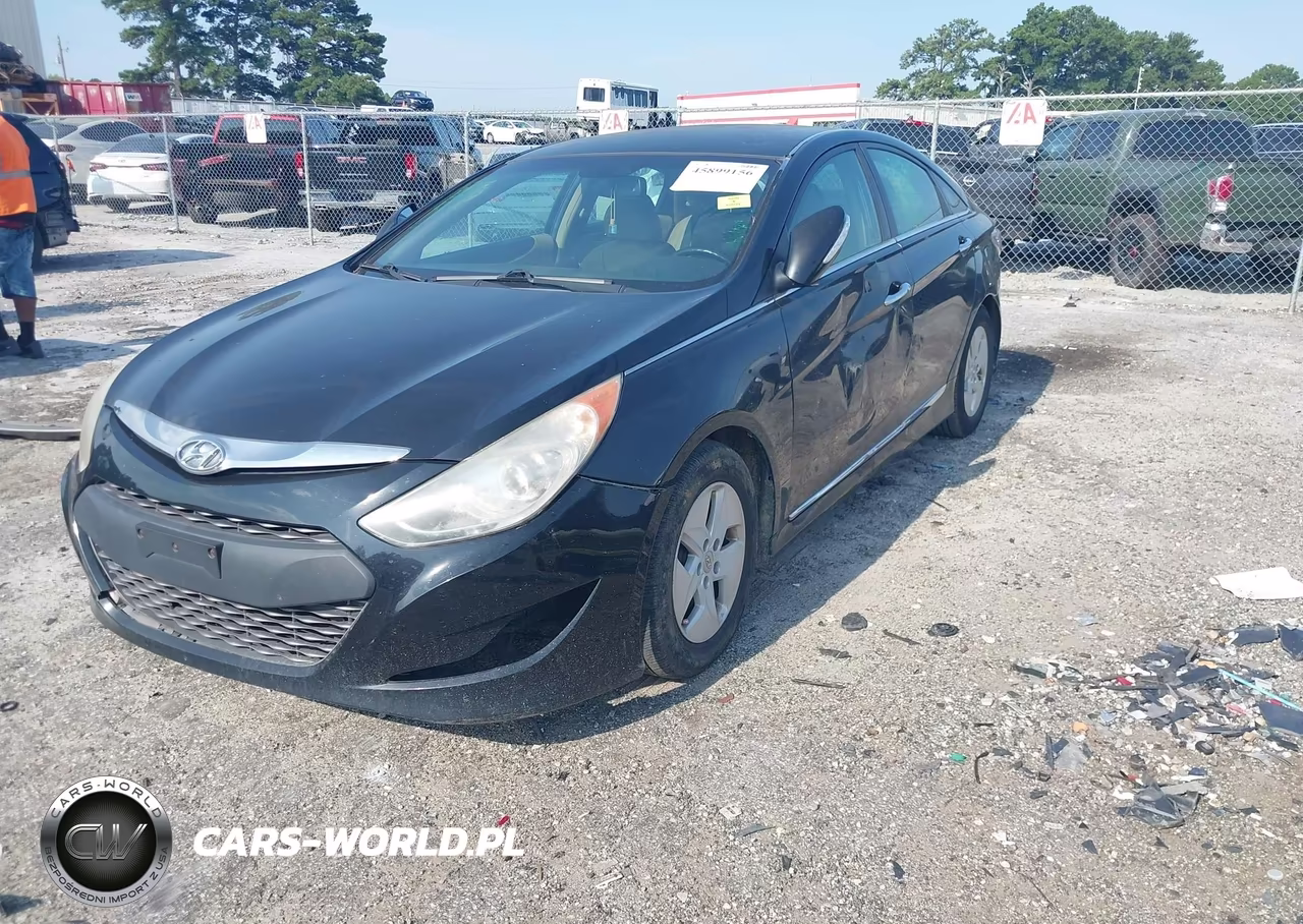 2012 Hyundai Sonata Hybrid VIN:KMHEC4A44CA025046 - 2