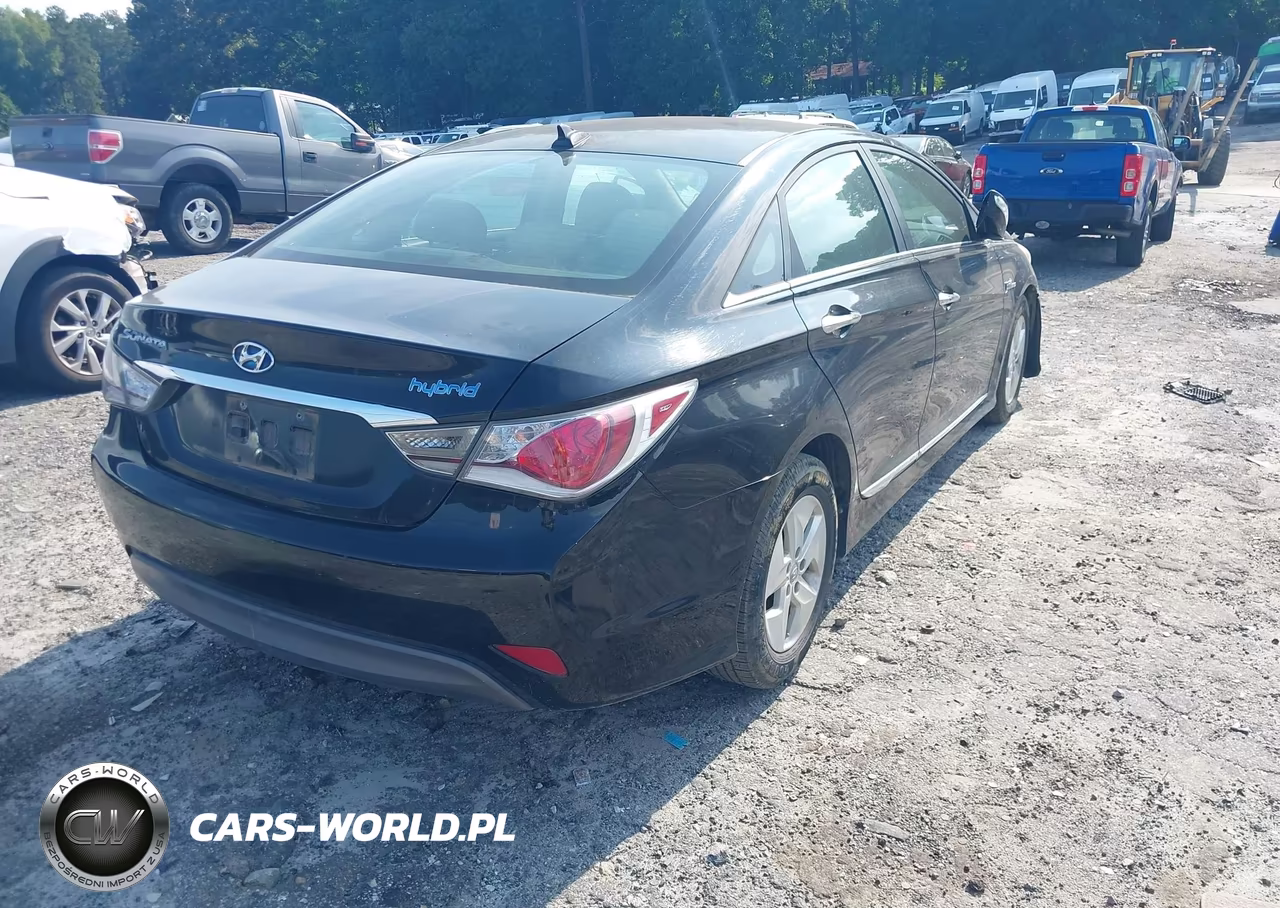 2012 Hyundai Sonata Hybrid VIN:KMHEC4A44CA025046 - 4