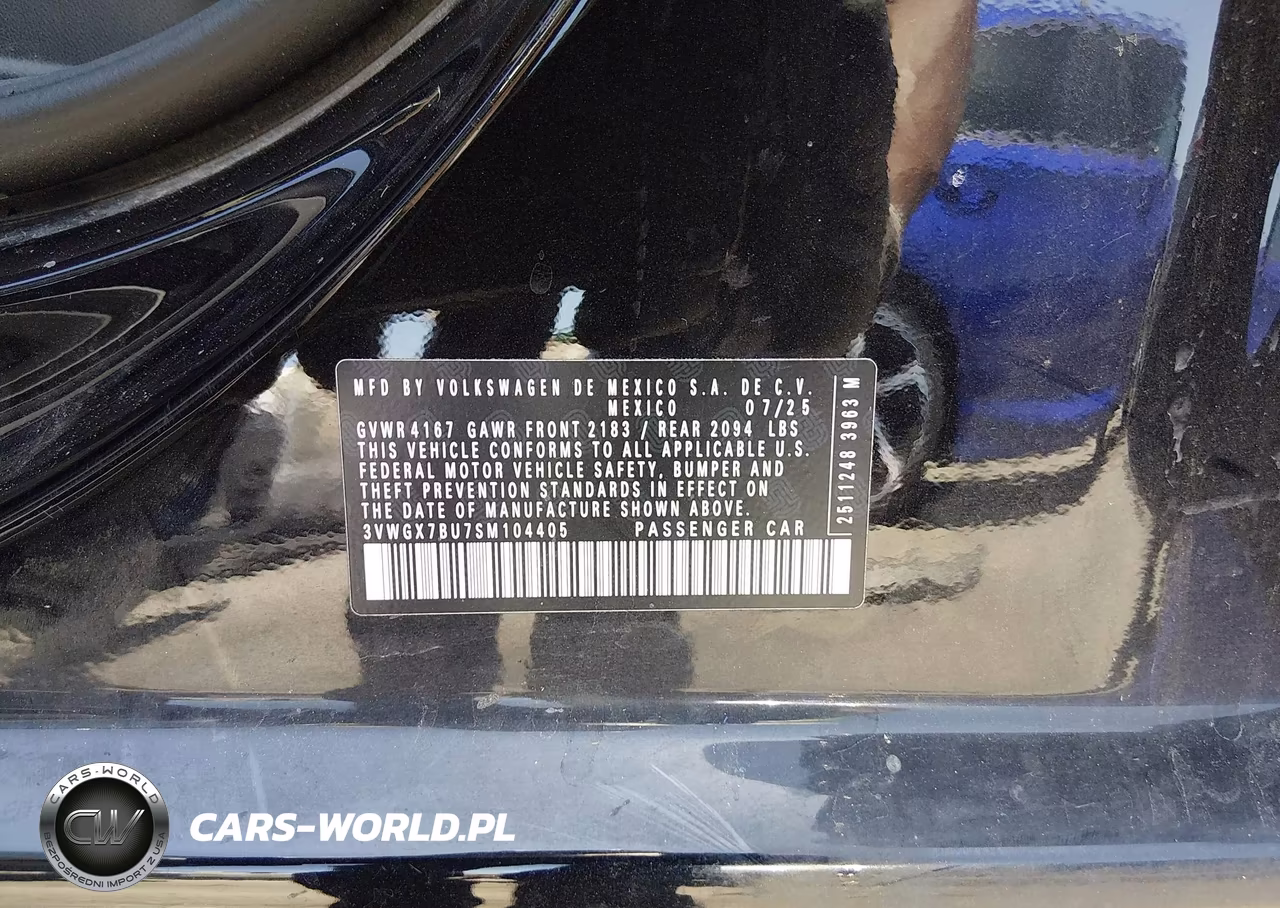 2025 Volkswagen Jetta 1.5T Sel VIN:3VWGX7BU7SM104405 - 9