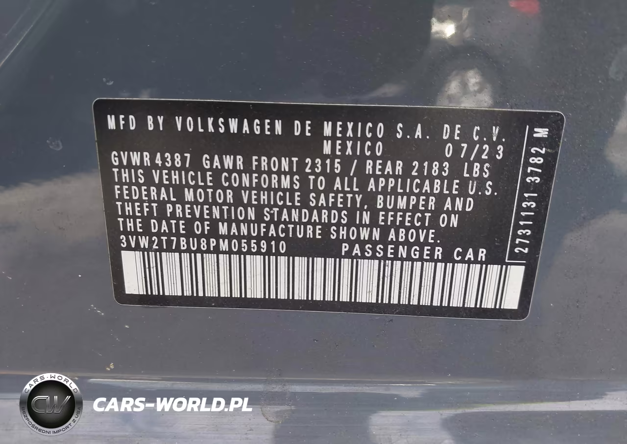 2023 Volkswagen Jetta Gli 2.0T Autobahn VIN:3VW2T7BU8PM055910 - 9