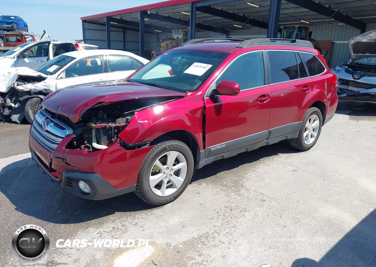 2014 Subaru Outback 2.5I Premium VIN:4S4BRBCC8E3313427 - 2