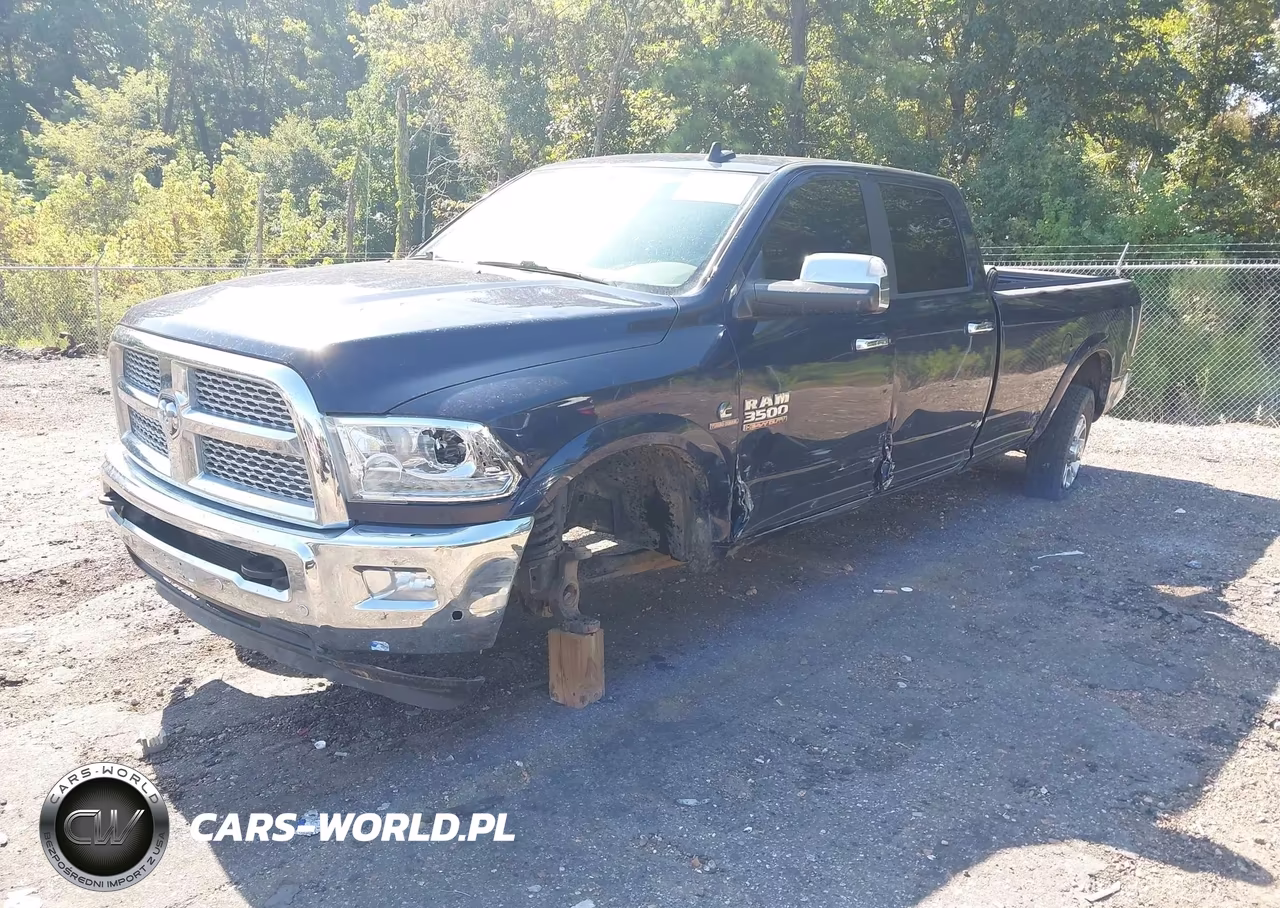 2018 Ram 3500 Laramie 4X4 8' Box VIN:3C63R3JL2JG335178 - 2