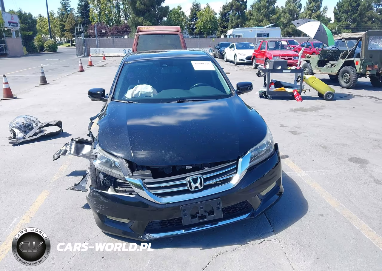 2014 Honda Accord Ex-L V-6 VIN:1HGCR3F85EA025304 - 13
