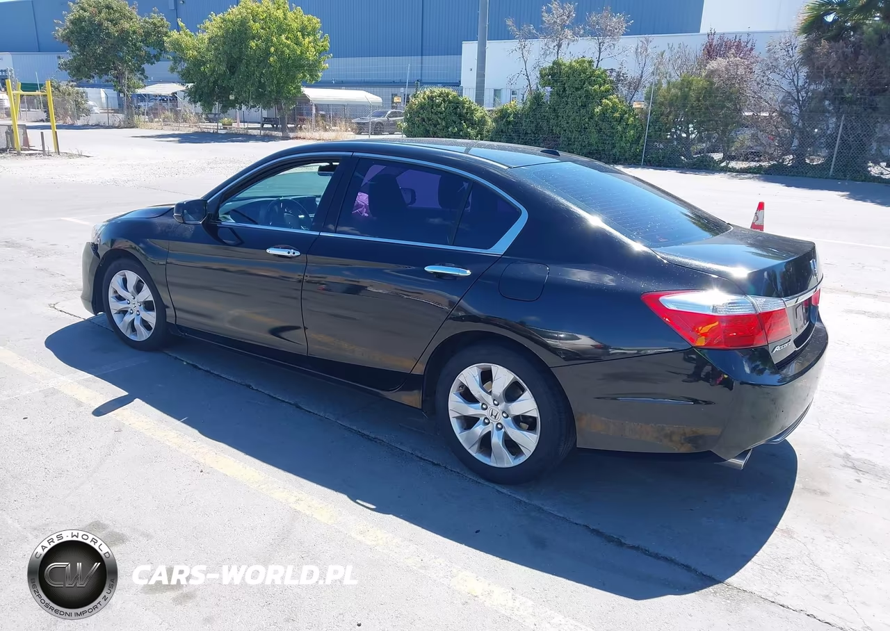 2014 Honda Accord Ex-L V-6 VIN:1HGCR3F85EA025304 - 3