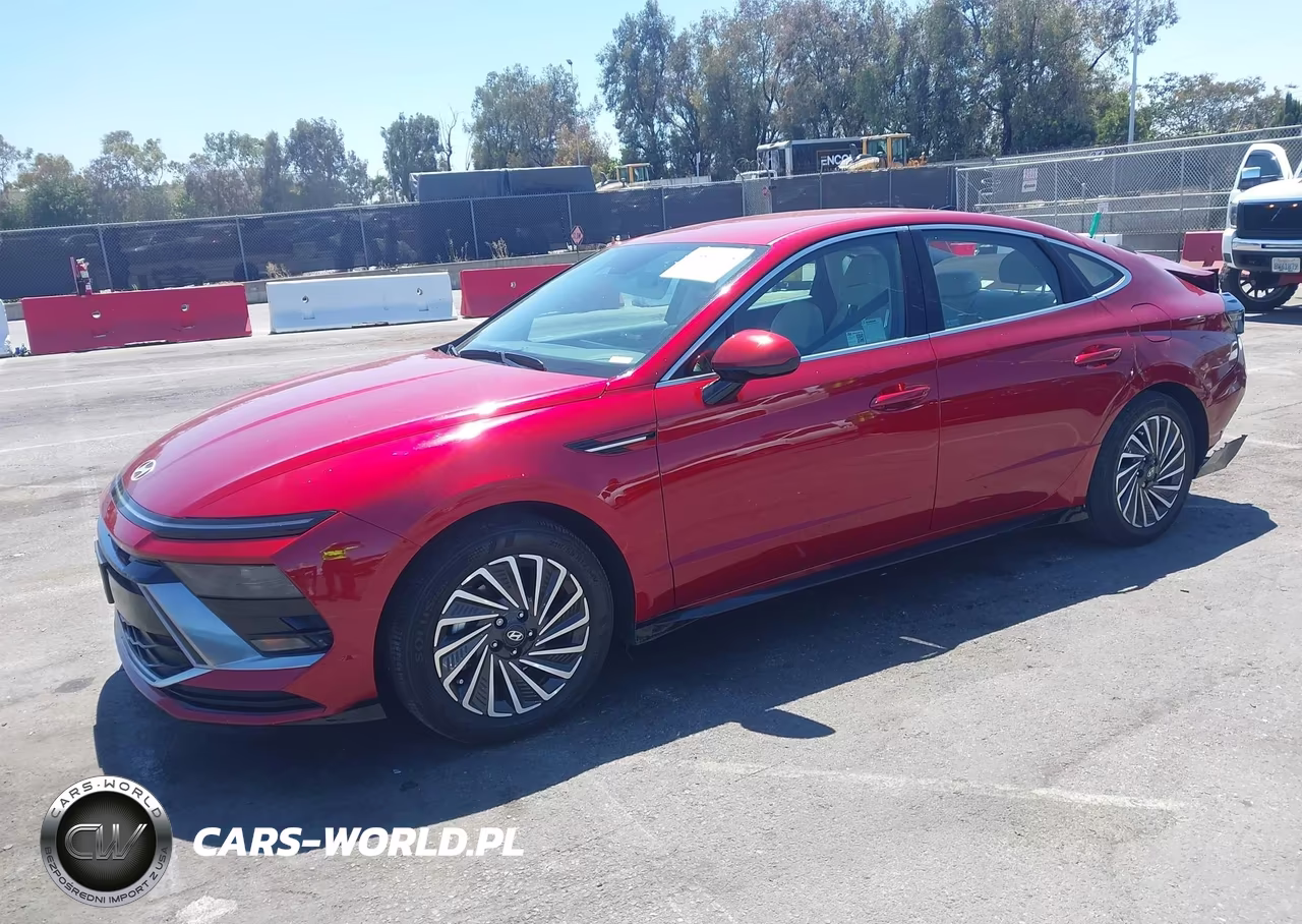 2025 Hyundai Sonata Hybrid Sel VIN:KMHL34JJXSA107200 - 2