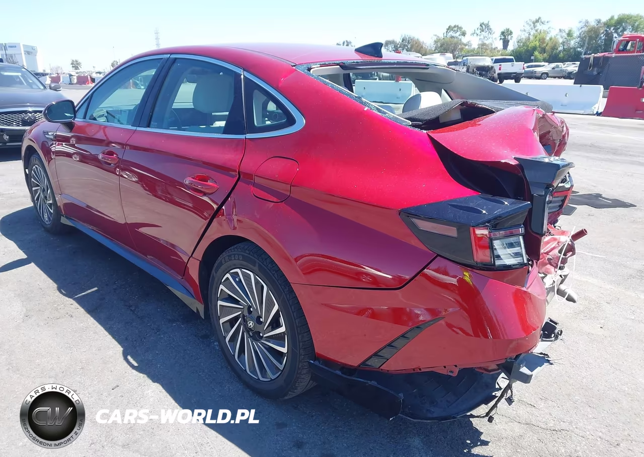 2025 Hyundai Sonata Hybrid Sel VIN:KMHL34JJXSA107200 - 3