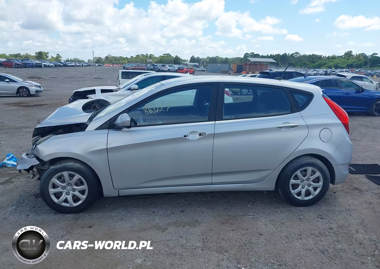 2013 Hyundai Accent Gs VIN:KMHCT5AE2DU138841 - 14