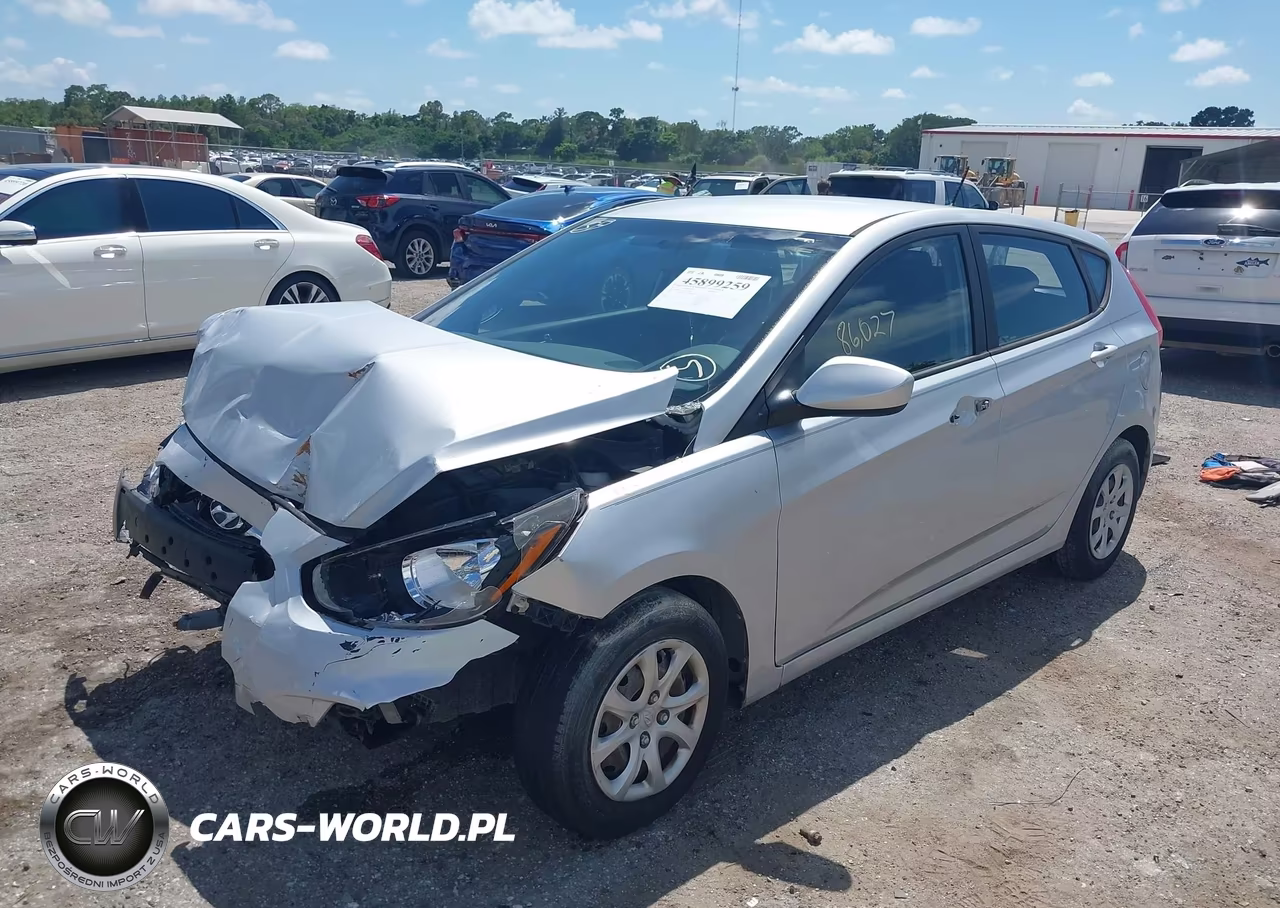 2013 Hyundai Accent Gs VIN:KMHCT5AE2DU138841 - 2