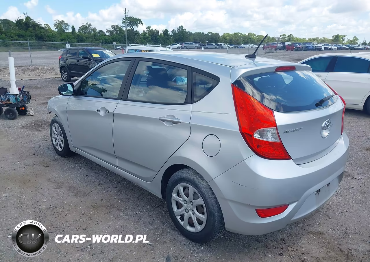 2013 Hyundai Accent Gs VIN:KMHCT5AE2DU138841 - 3