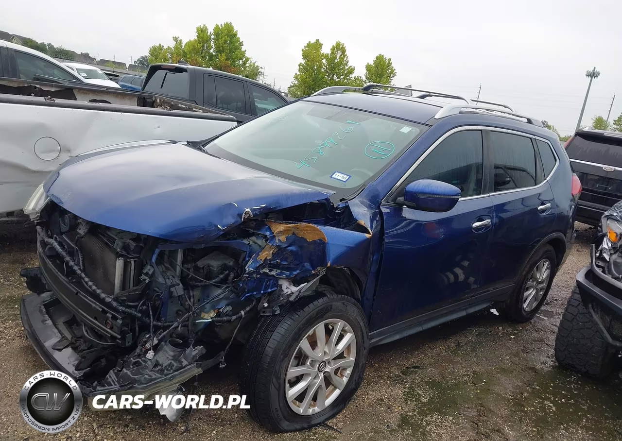 2017 Nissan Rogue Sv VIN:JN8AT2MT9HW132005 - 2
