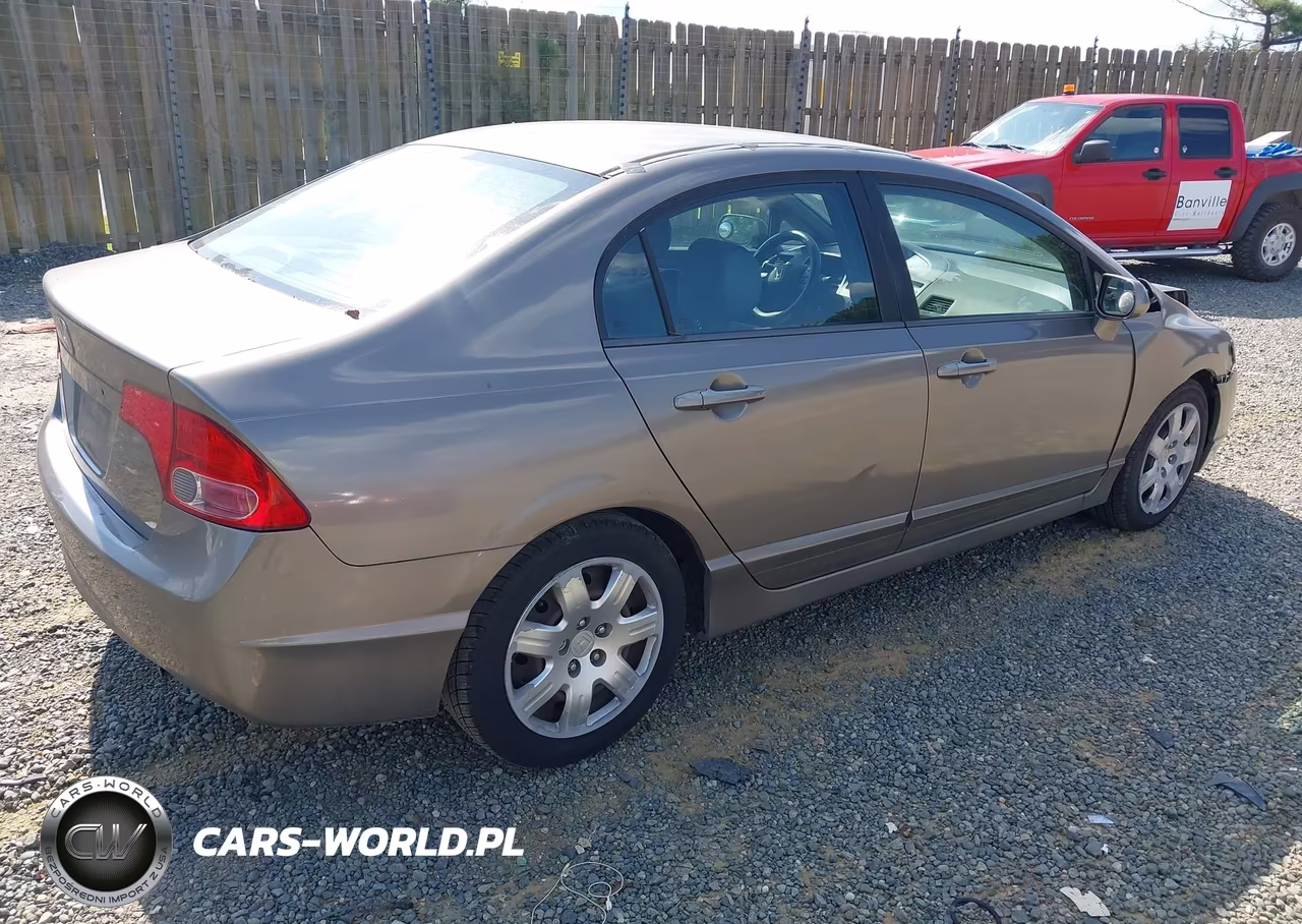 2007 Honda Civic Lx VIN:1HGFA15567L140520 - 4