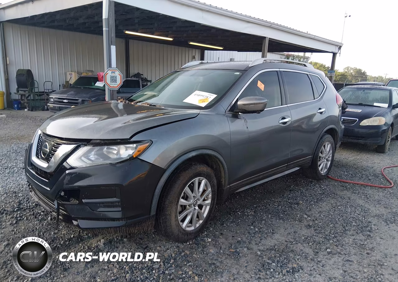 2017 Nissan Rogue Sv VIN:KNMAT2MT5HP594924 - 2