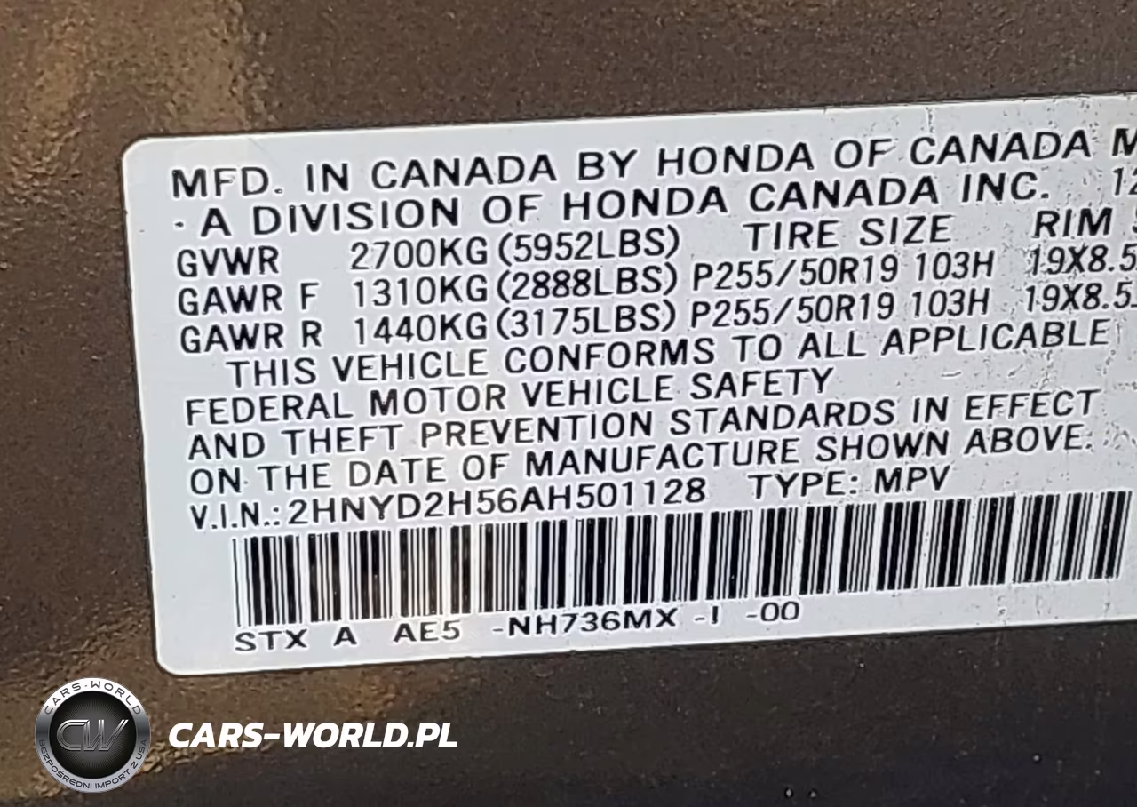 2010 Acura Mdx Advance Package VIN:2HNYD2H56AH501128 - 9