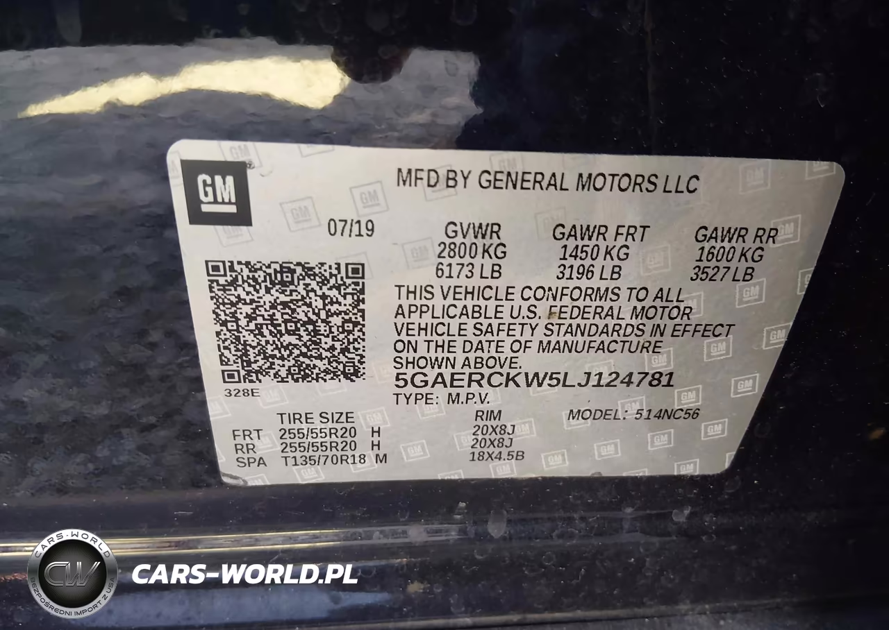 2020 Buick Enclave Fwd Premium VIN:5GAERCKW5LJ124781 - 9