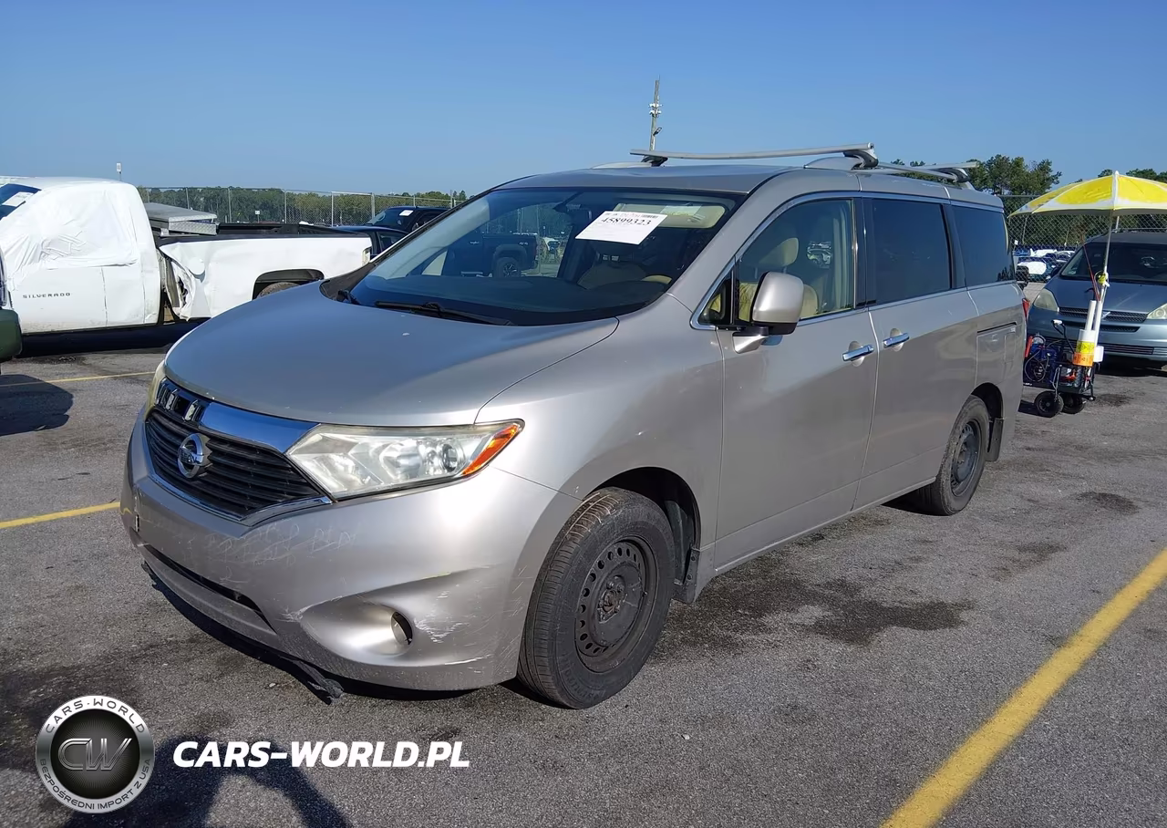 2012 Nissan Quest S VIN:JN8AE2KPXC9040652 - 2