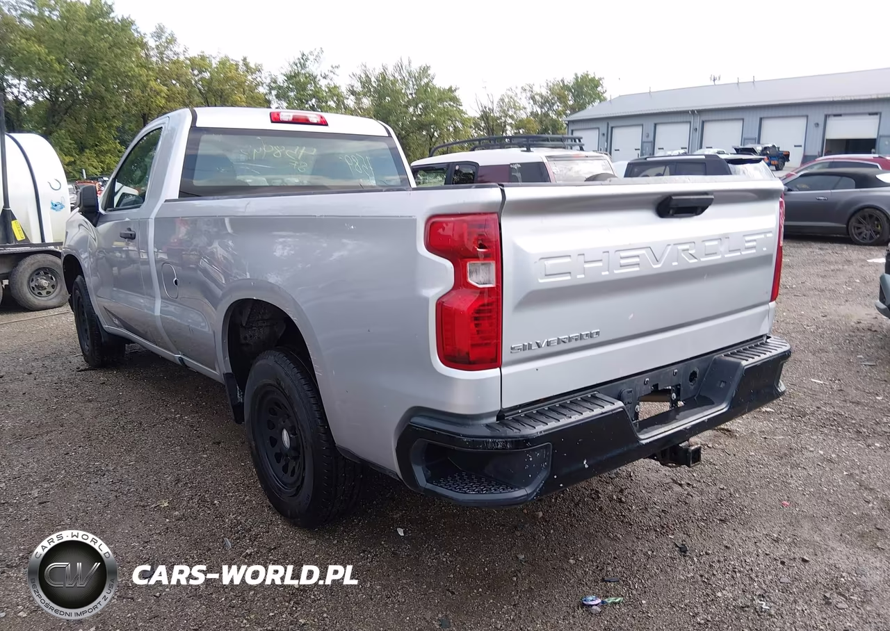 2020 Chevrolet Silverado 1500 2Wd Long Bed Wt VIN:3GCNWAEF4LG145369 - 3