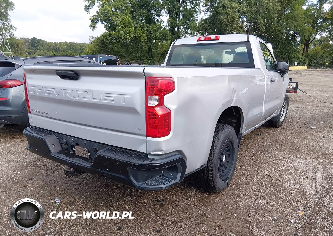 2020 Chevrolet Silverado 1500 2Wd Long Bed Wt VIN:3GCNWAEF4LG145369 - 4