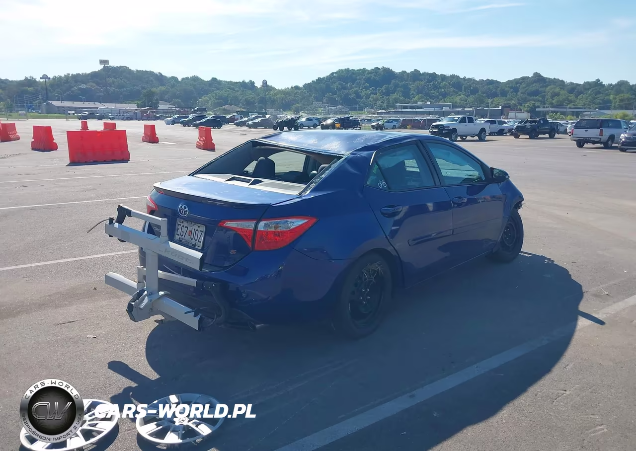 2014 Toyota Corolla S VIN:5YFBURHE8EP151053 - 4