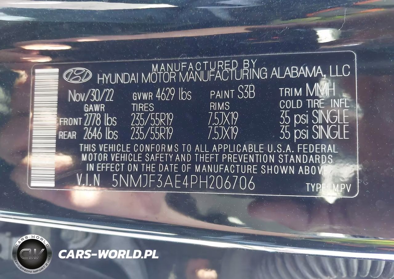 2023 Hyundai Tucson Sel VIN:5NMJF3AE4PH206706 - 9