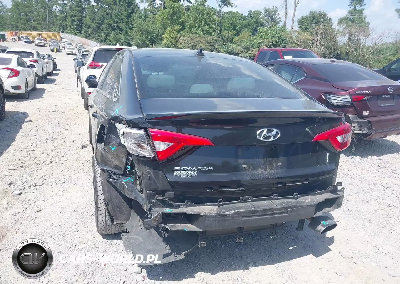 2016 Hyundai Sonata Se VIN:5NPE24AFXGH408335 - 3