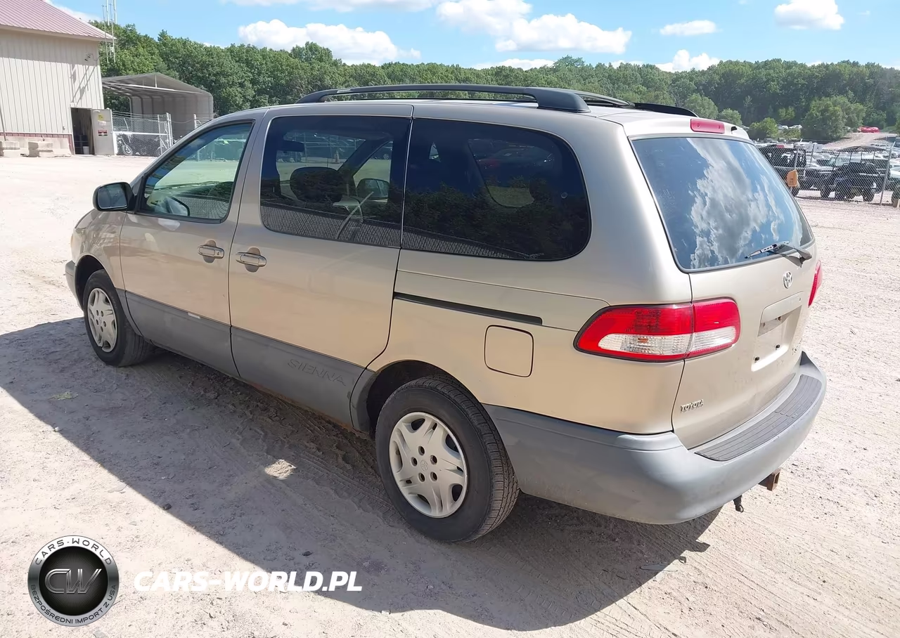 2002 Toyota Sienna Ce VIN:4T3ZF19C92U496634 - 3
