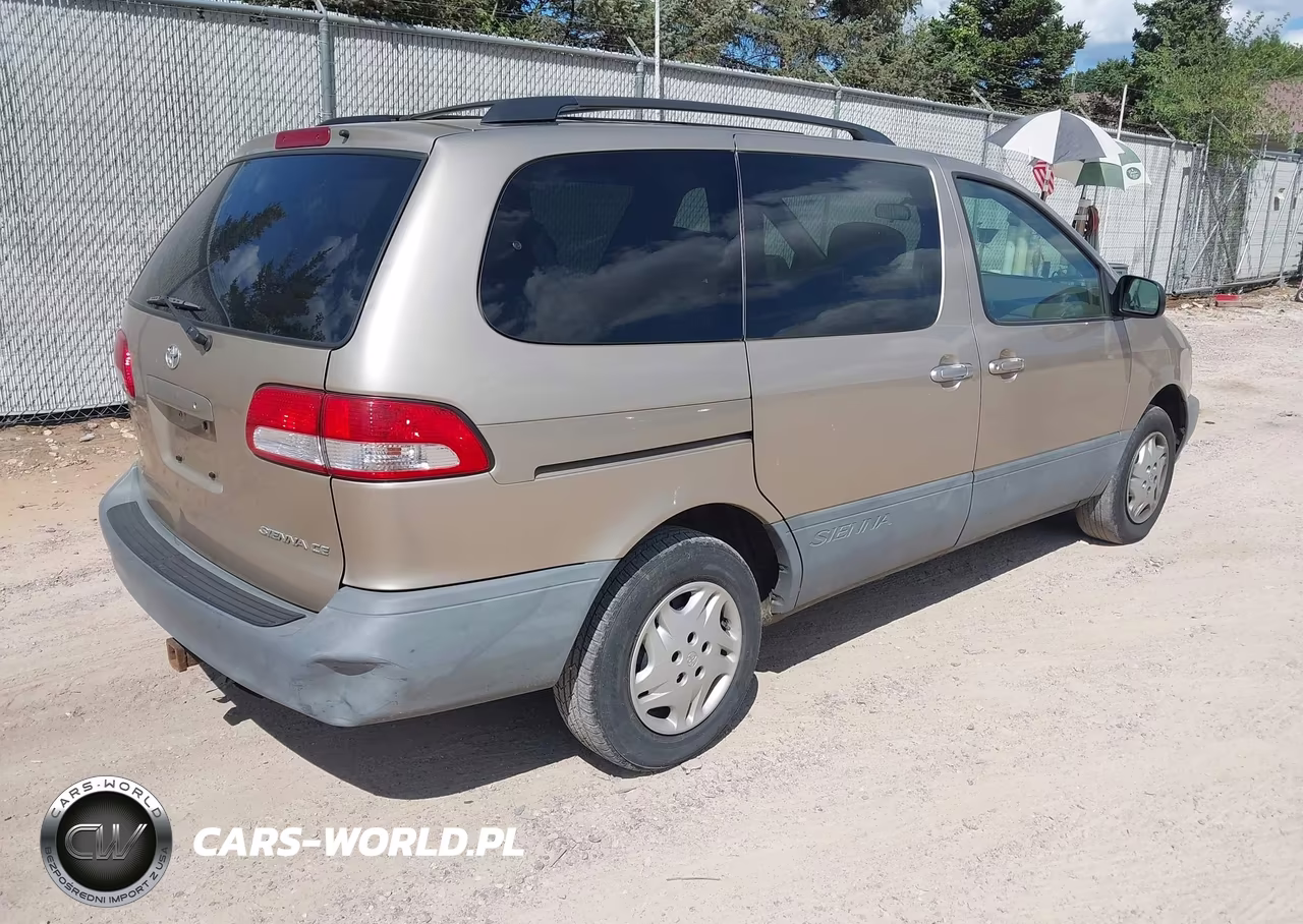 2002 Toyota Sienna Ce VIN:4T3ZF19C92U496634 - 4