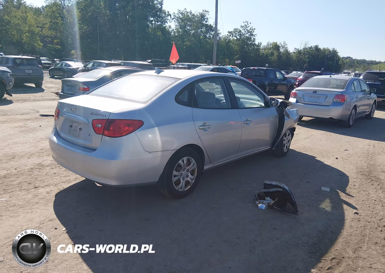 2009 Hyundai Elantra Gls VIN:KMHDU46D49U741356 - 4