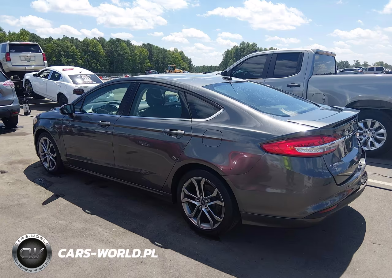 2017 Ford Fusion Se VIN:3FA6P0HD7HR304036 - 3