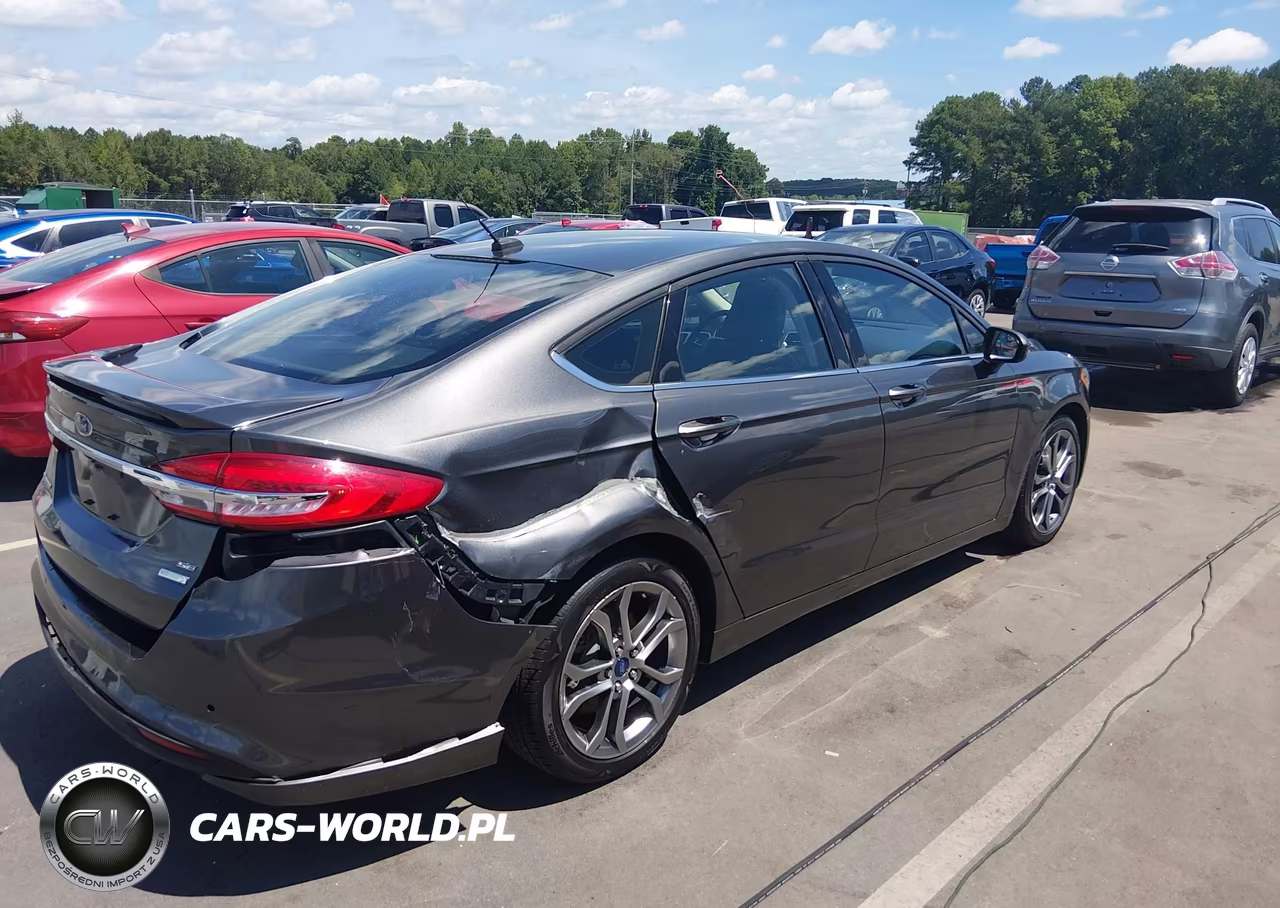 2017 Ford Fusion Se VIN:3FA6P0HD7HR304036 - 4