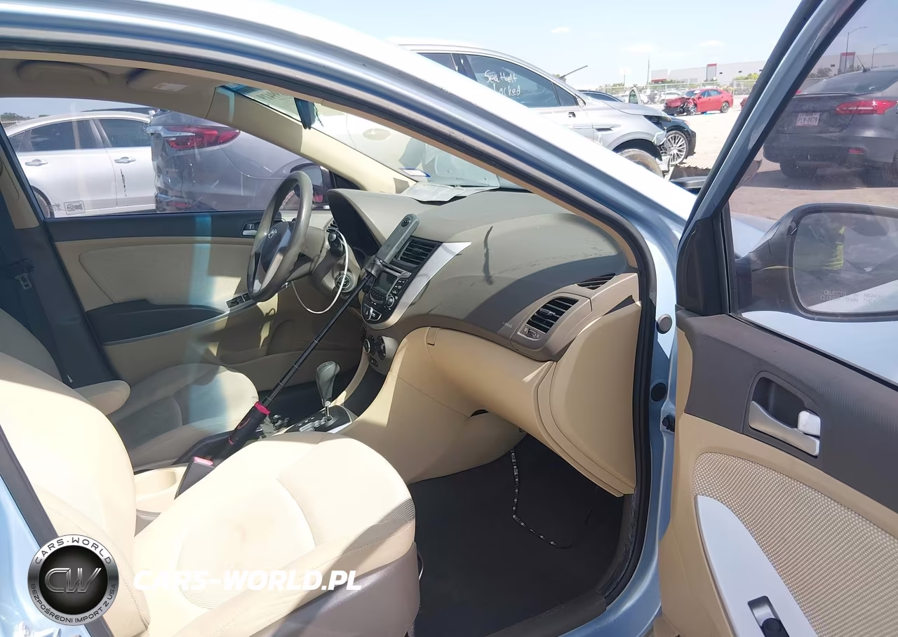 2012 Hyundai Accent Gls VIN:KMHCT4AE9CU240193 - 5