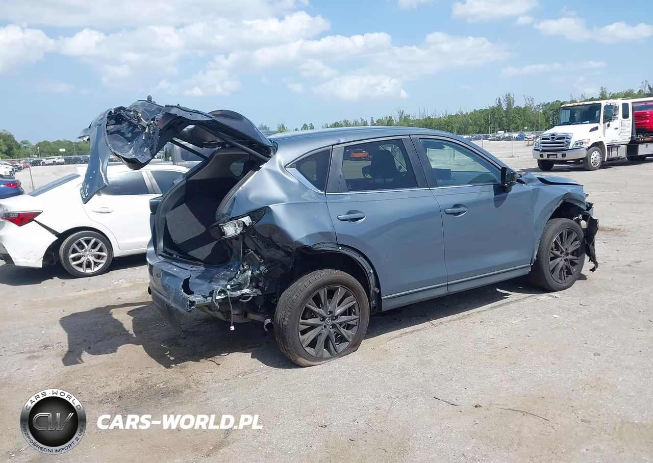 2021 Mazda Cx-5 Carbon Edition Turbo VIN:JM3KFBCYXM0440356 - 4
