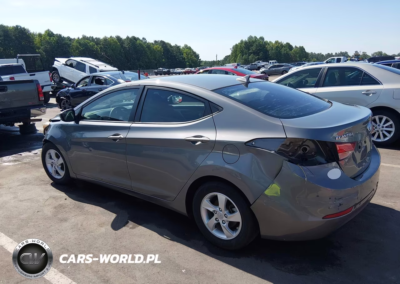 2014 Hyundai Elantra Se VIN:5NPDH4AE0EH457249 - 3