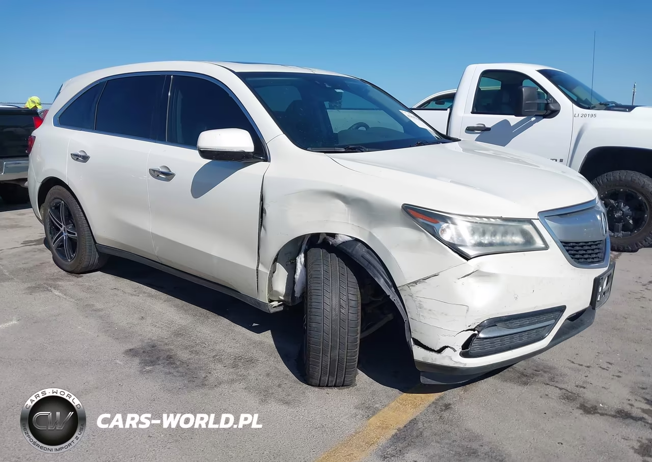 2016 Acura Mdx Technology Acurawatch Plus Packages-Technology Package VIN:5FRYD3H40GB014314 - 1