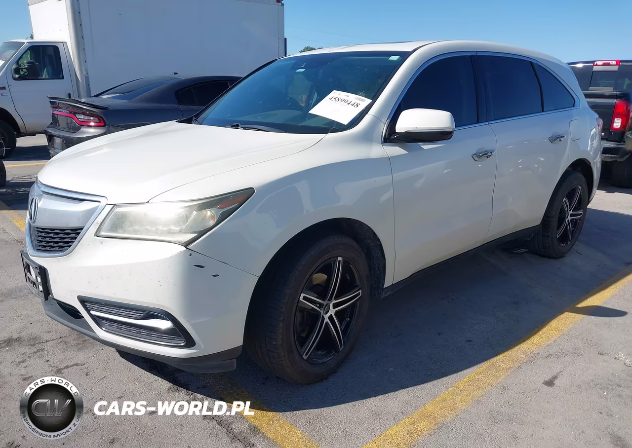 2016 Acura Mdx Technology Acurawatch Plus Packages-Technology Package VIN:5FRYD3H40GB014314 - 2