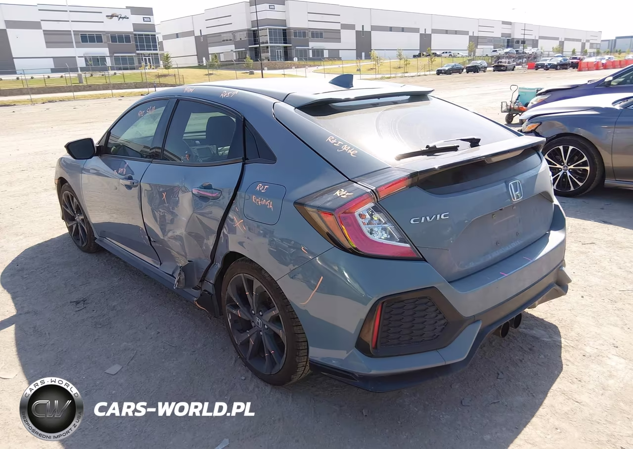 2019 Honda Civic Sport VIN:SHHFK7H42KU223678 - 3