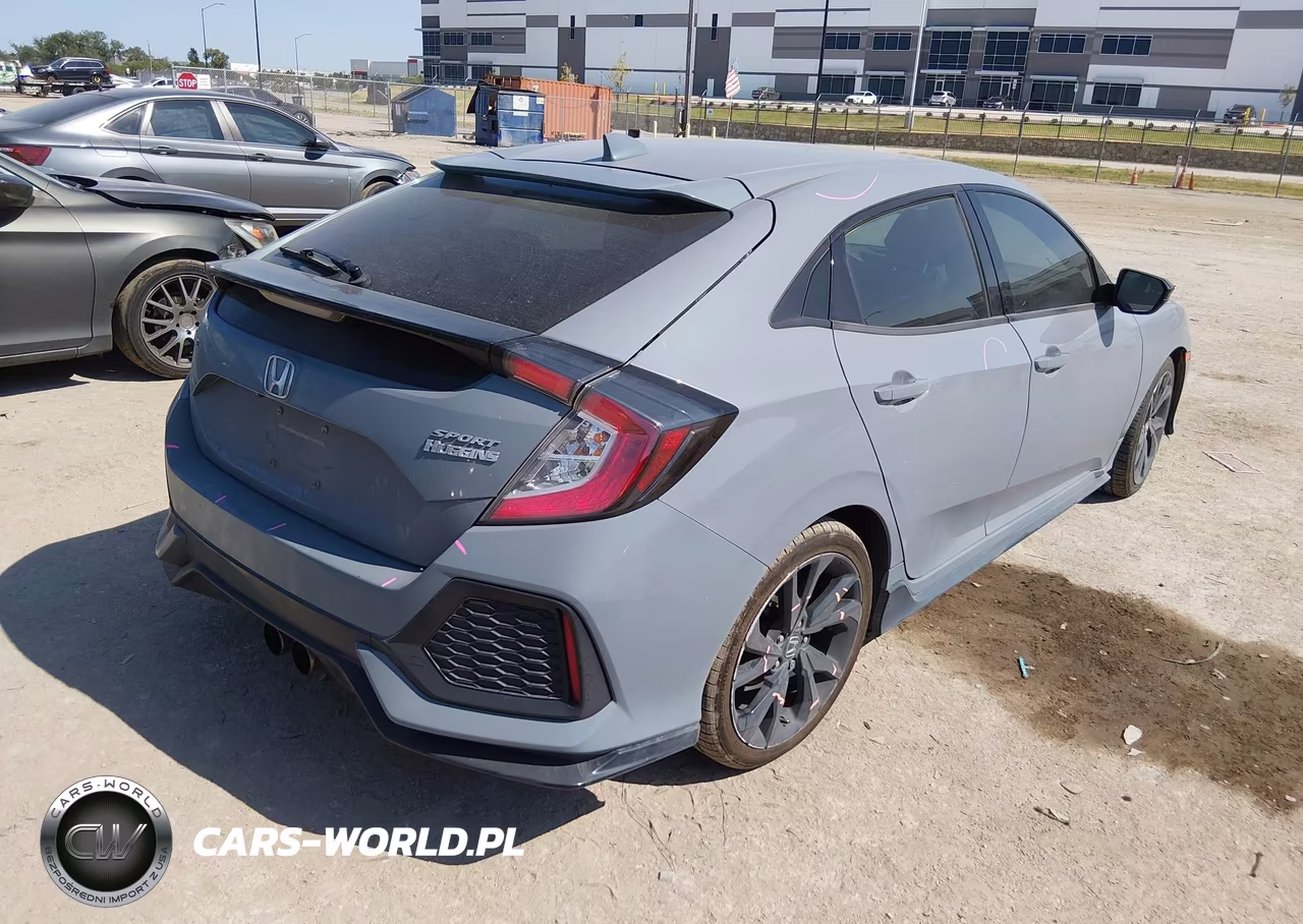 2019 Honda Civic Sport VIN:SHHFK7H42KU223678 - 4